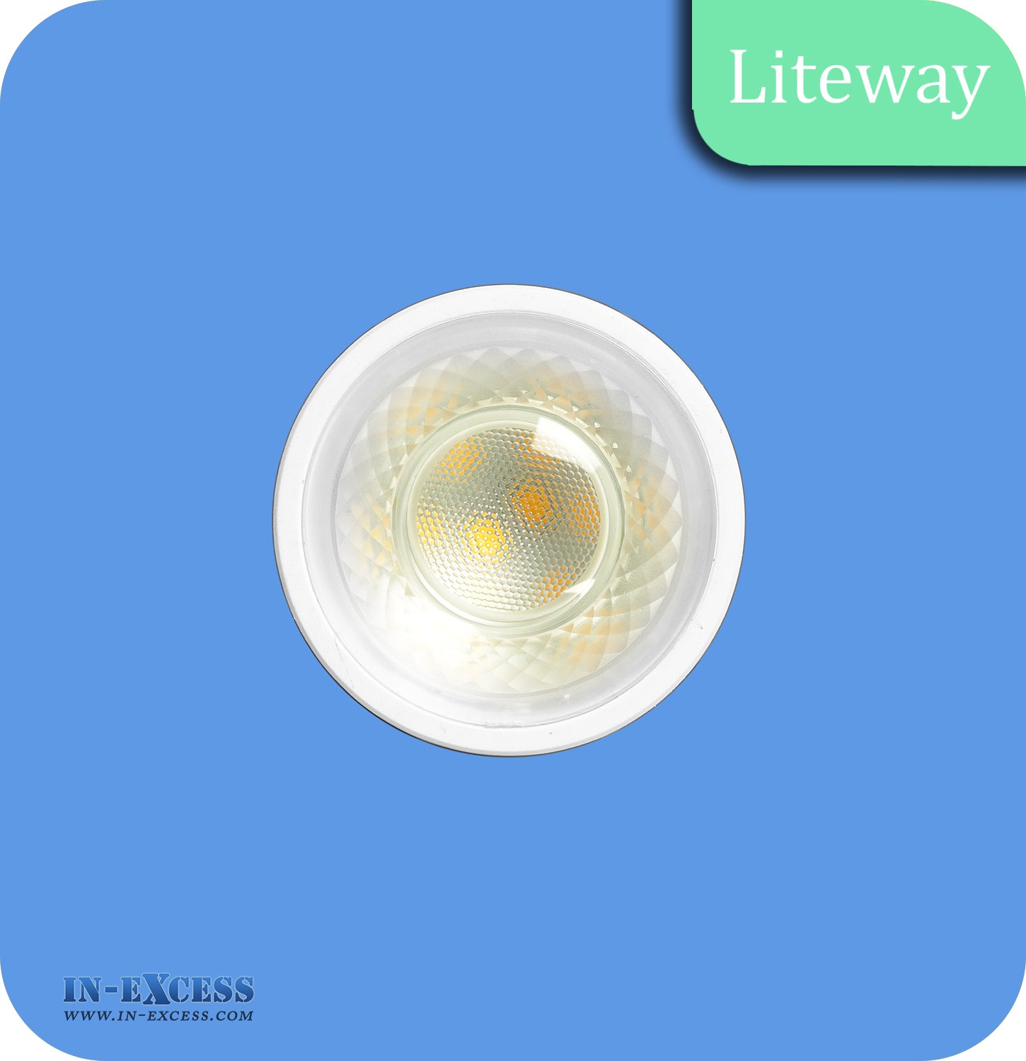 Liteway LED Non-Dimmable Bulb GU10 - 5W~50W