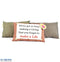 Novelty "Never Get So Busy Making A Living" Cushion 38 x 23cm Blue, Green or Red