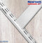 Newtech Hardware Twin Slot White Shelving Upright 100cm