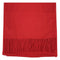 Olivier Pascal Unisex Super Soft Large Winter Wrap Cashmere Mix Scarves - Bright Red