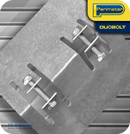 Perimeter DuoBolt Galvanised Ground Spike Fence Support -  75mm (3")