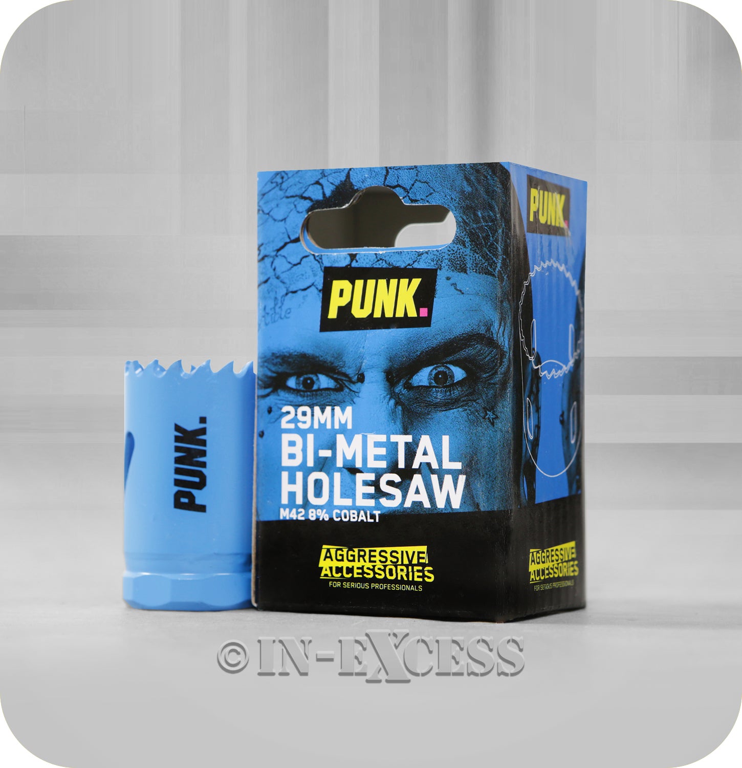Punk Power Tool Accessories Bi-Metal Cobalt Holesaw Bit - 29mm ( 1 1/8")