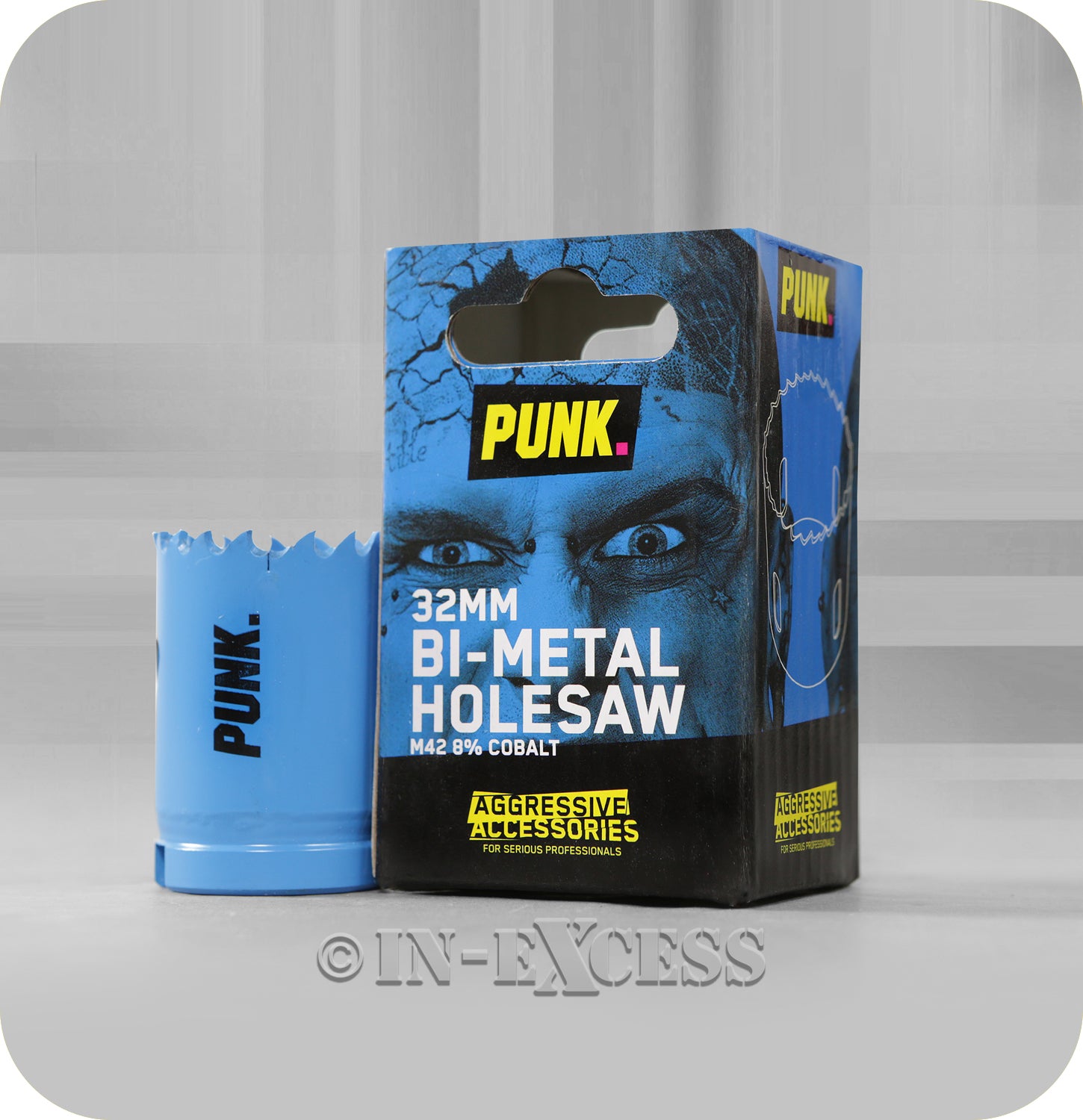 Punk Power Tool Accessories Bi-Metal Cobalt Holesaw Bit - 32mm (1 1/4")