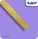RAW Aluminium Carpet Strip Nap Trim Standard - Gold