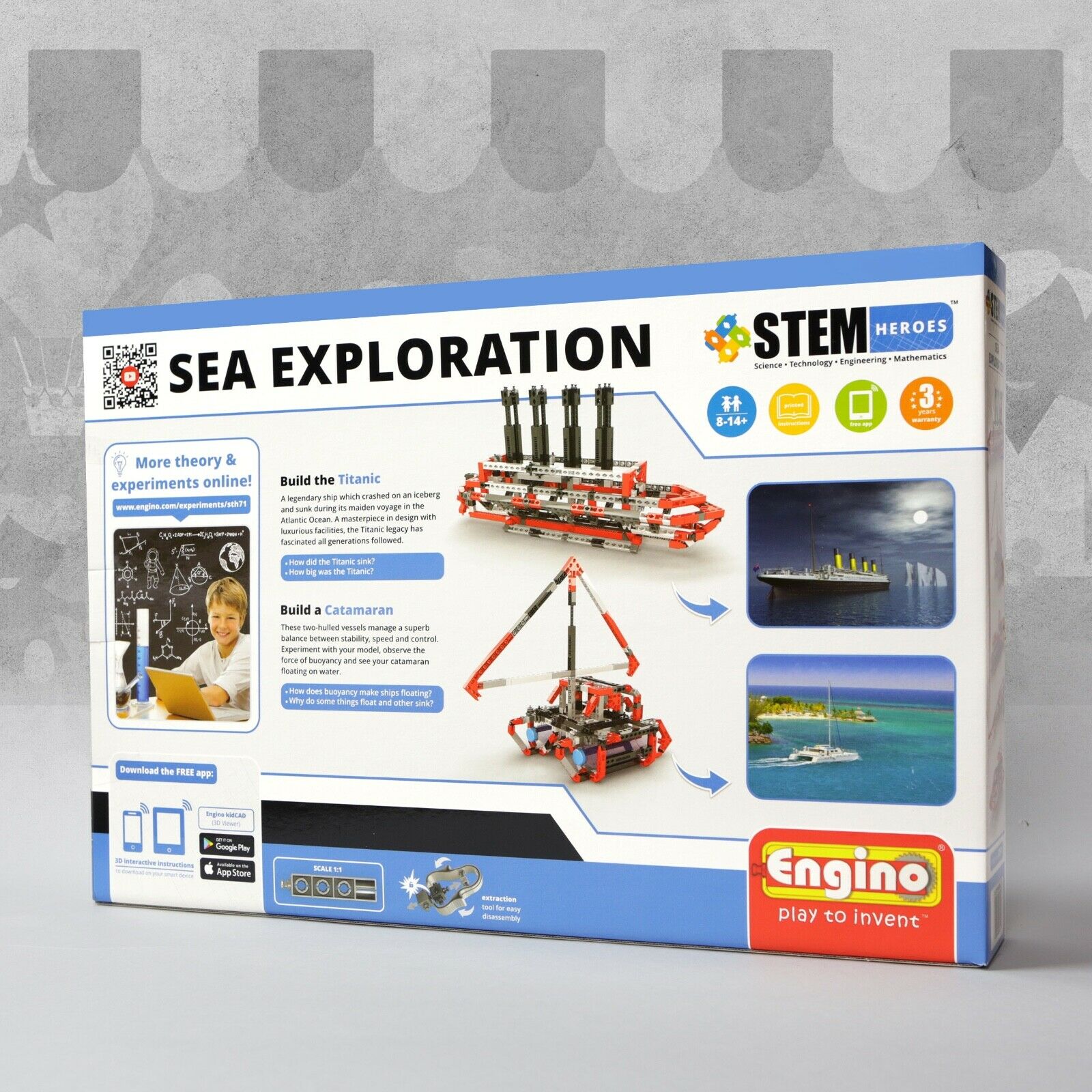 Engino STEM Heroes Sea Exploration Construction Set