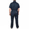 Walls Short Sleeved Twill Summer Overalls - Navy