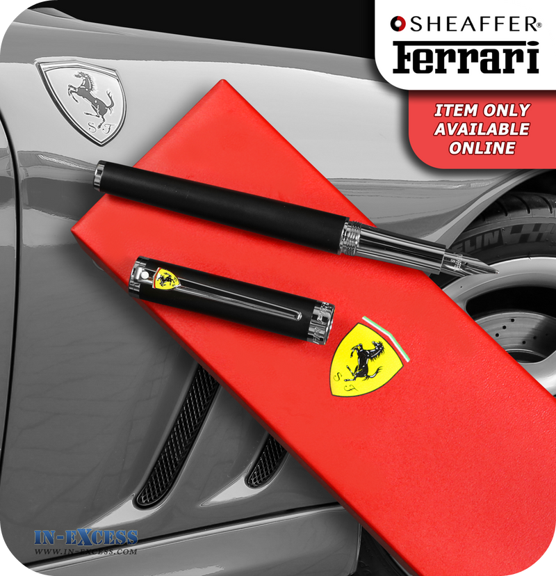 Sheaffer Ferrari Intensity Fountain Pen - Satin Black FE0952163