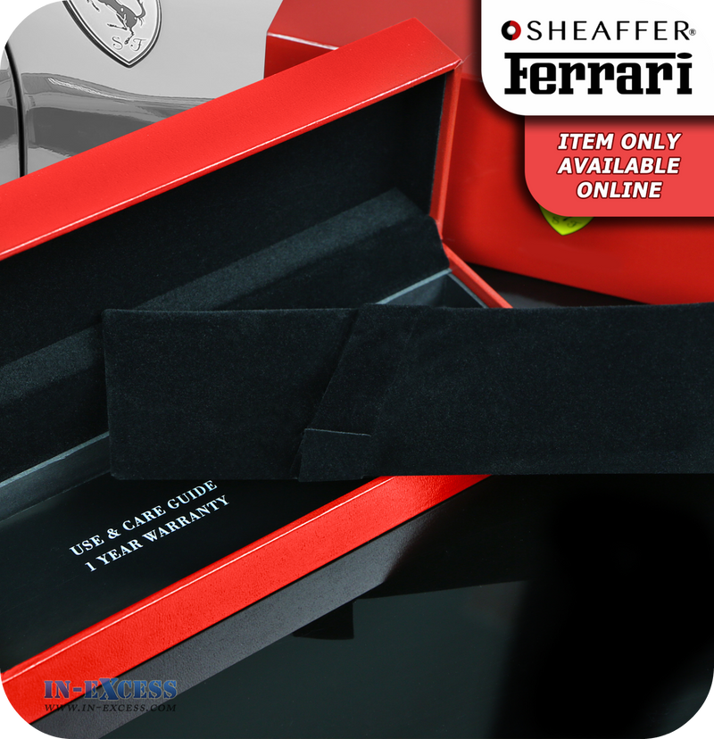 Sheaffer Ferrari Intensity Fountain Pen - Satin Black FE0952163