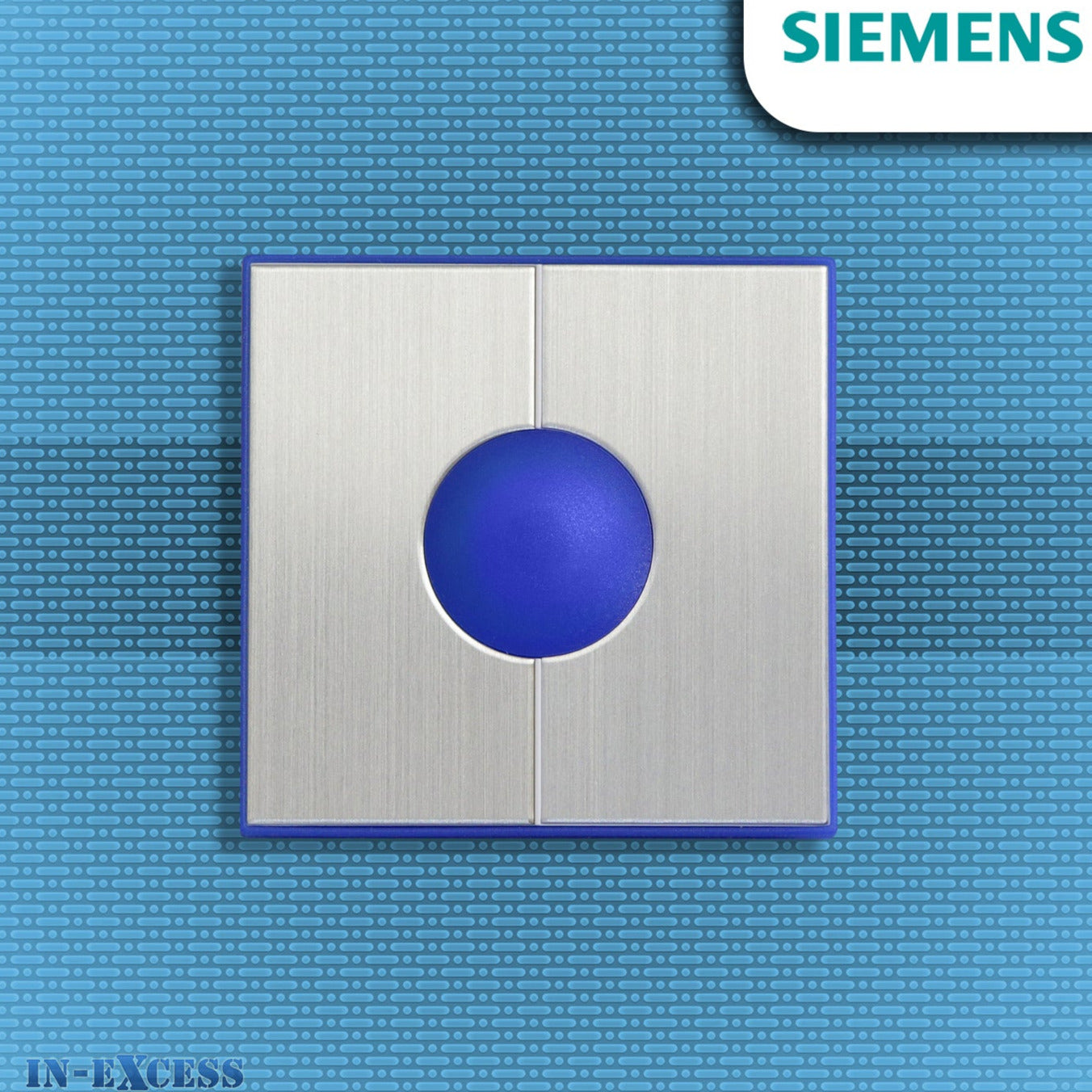 Siemens Brass Effect Wired Bell Push For Door Chimes – JSJS-312 (DCW15)