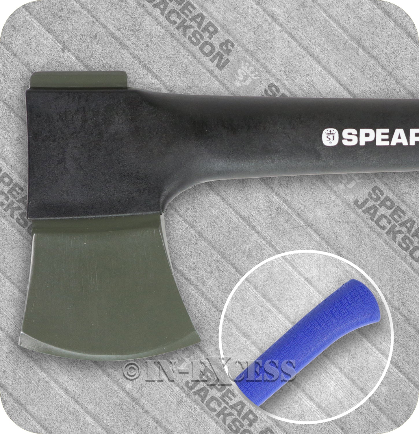 Spear & Jackson Razorsharp Professional Chopping Felling Splitting Axe - 1.8kg