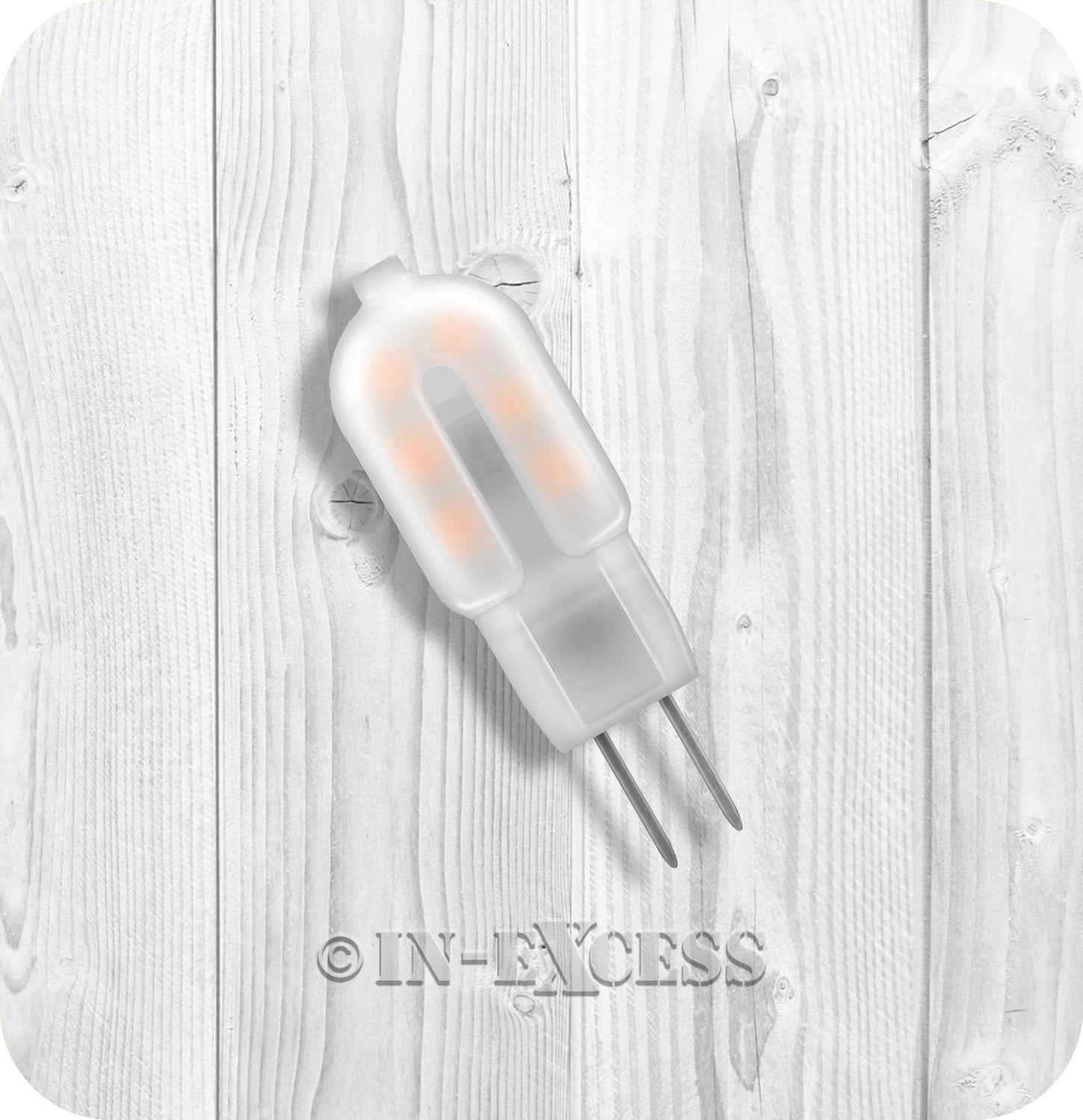 Status LED Non-Dimmable G4 Capsule Bulb 1.5W~10W - Warm White