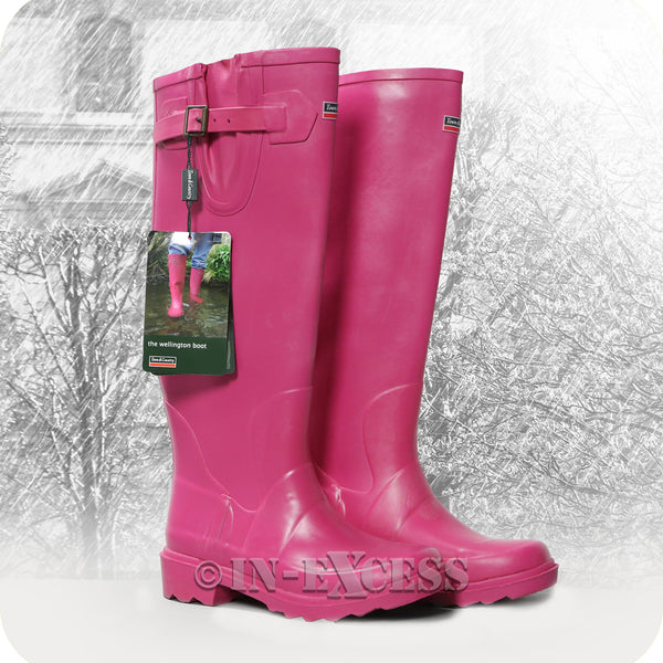 Town Country Stylish Adjustable Deep Tread Tall Wellington Walking B