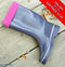 Winter Fleece Wellington Boot Sox Liner 3-5 / Green